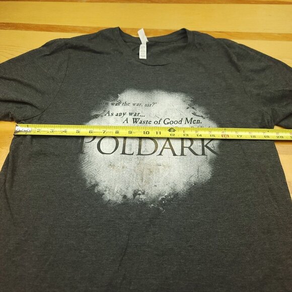 Poldark Womens L T-Shirt Masterpiece PBS Ross Quote Literature Classic - Picture 6 of 11